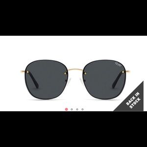 Quay Jezabell Rimless Sunglasses
